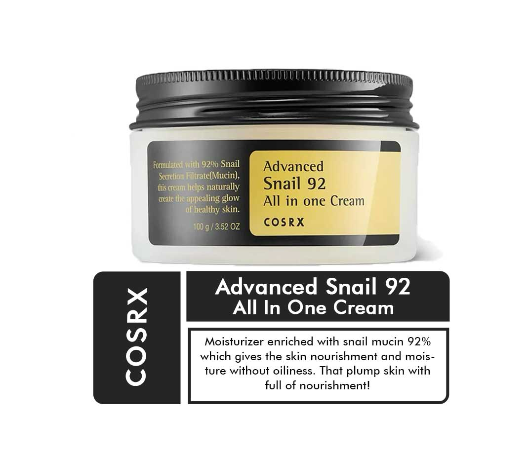 COSRX Advanced Snail 92 All In One Cream - 100g